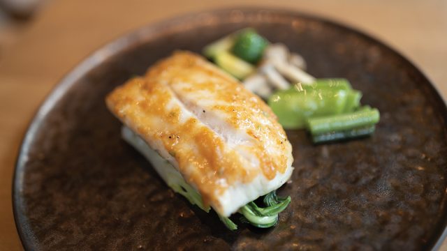 Moro miso-crusted pompano from Kasumi, photo by Andrew Millar