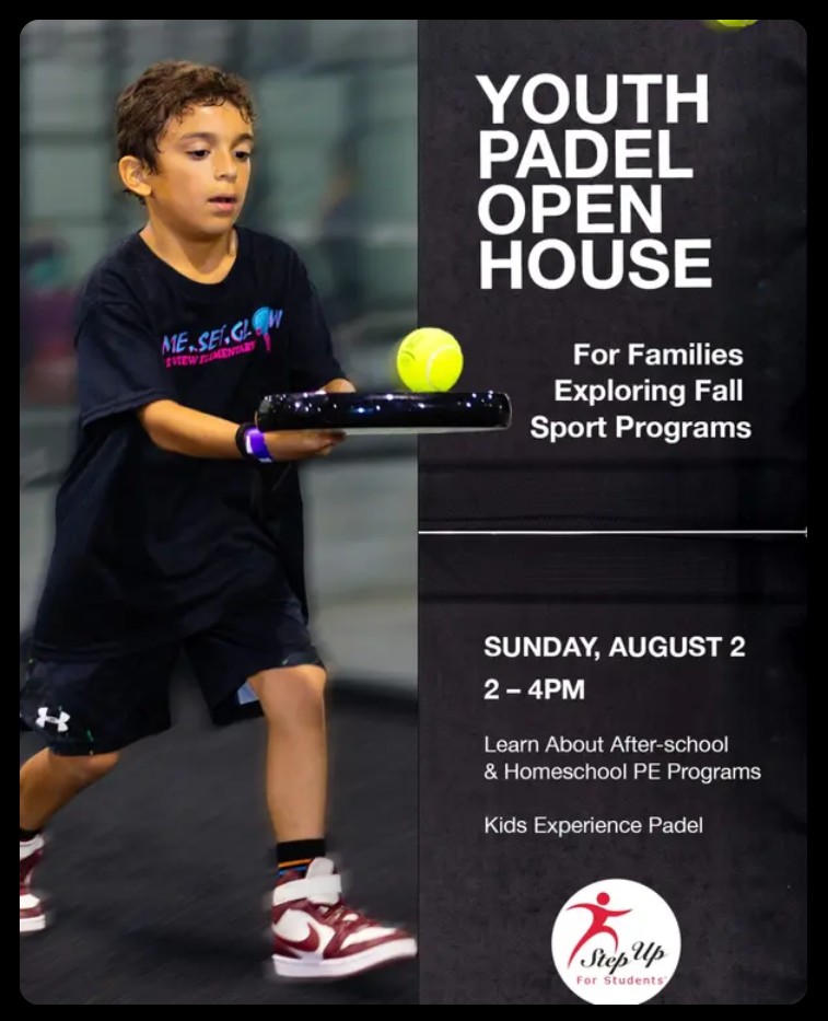 Youth Padel Back-to-School Open House