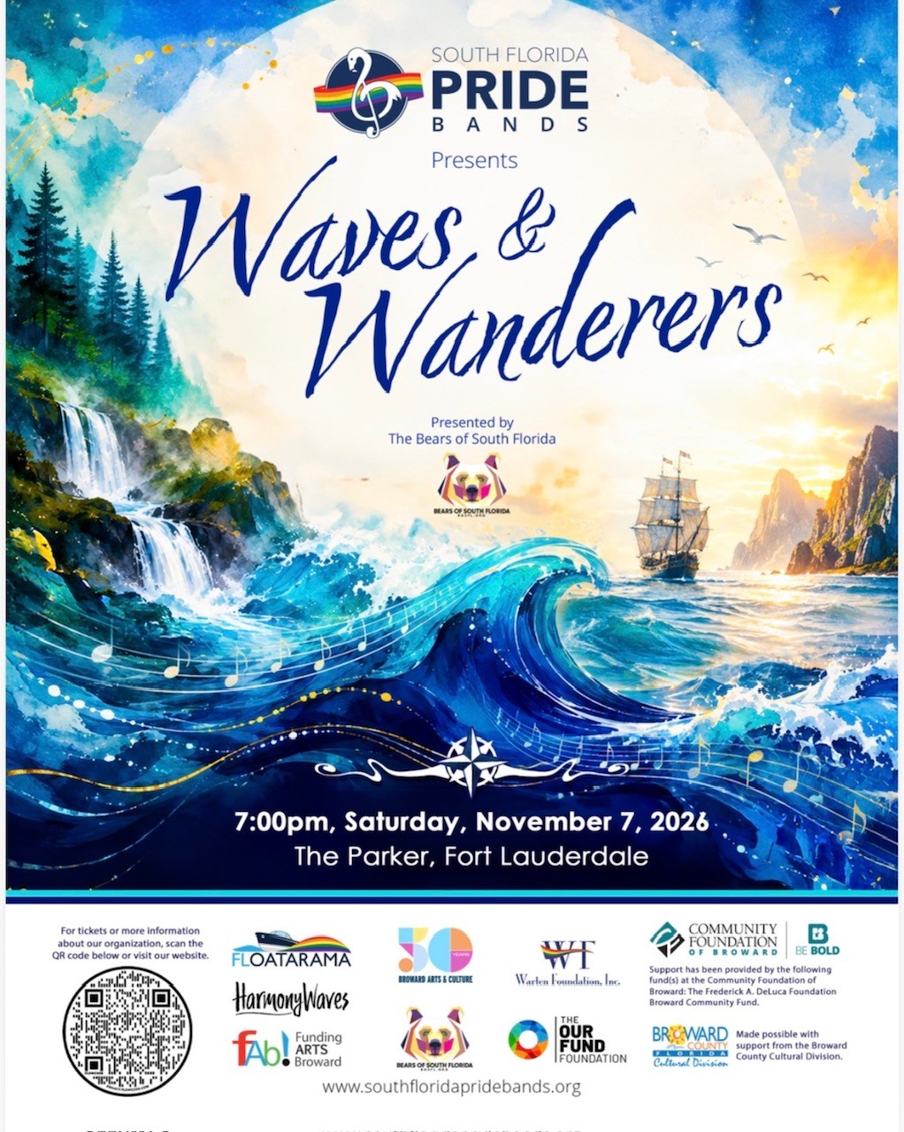 The South Florida Pride Concert Band: Waves And Wanderers