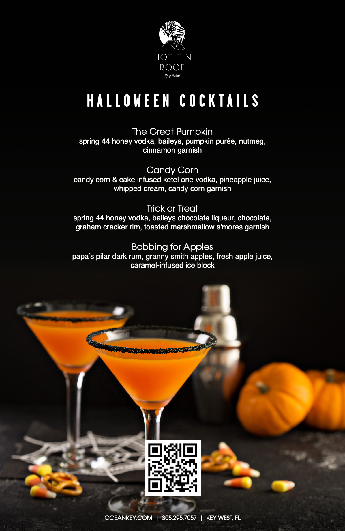 Ocean Key Resort & Spa | Spooky Sips at Hot Tin Roof